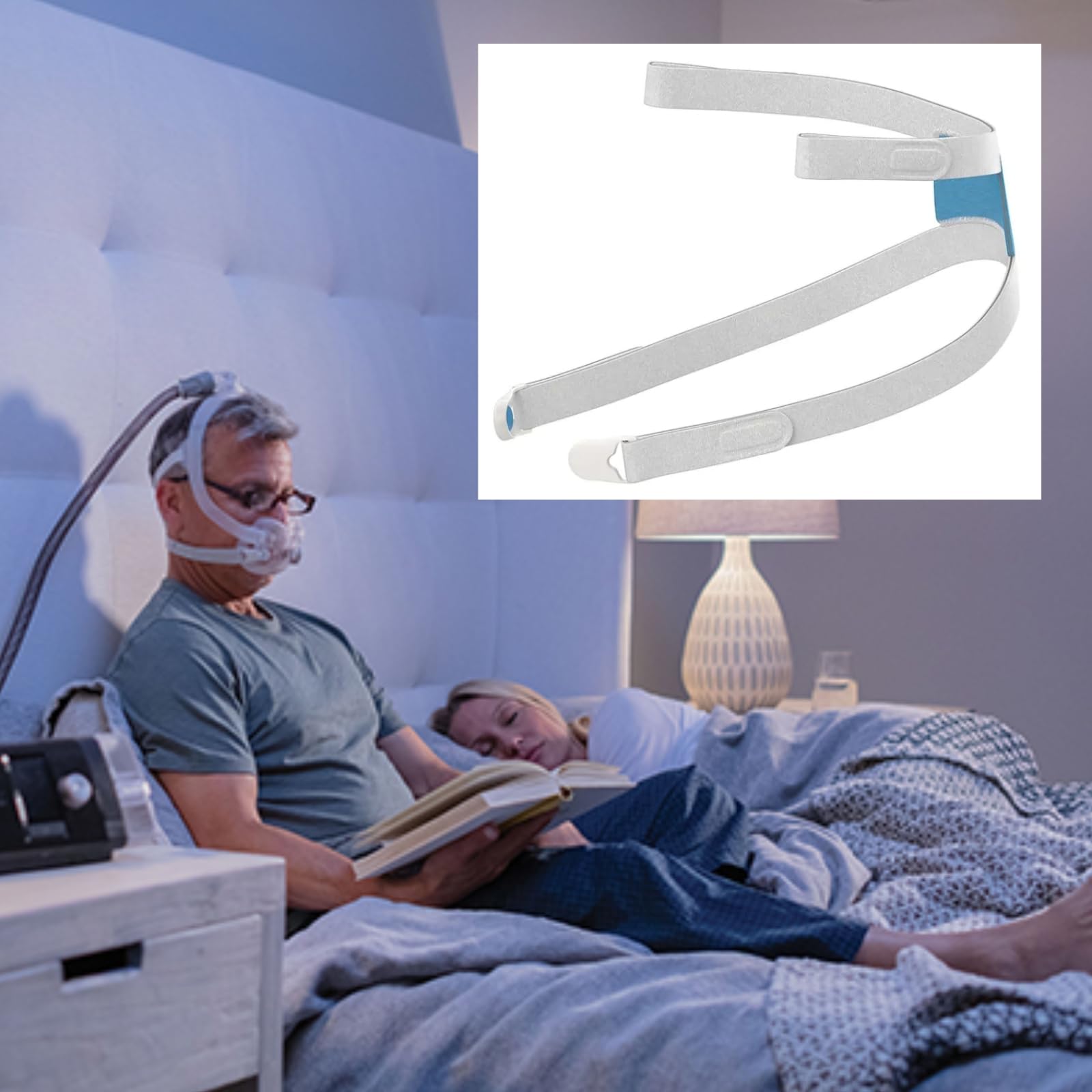 Two-pack packaging offers replacement options for busy households.