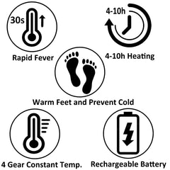 HIWARM insoles cut-to-fit sizes 35–46 for a precise fit.