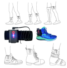 HIWARM rechargeable 2600mAh battery powers long-lasting warmth.