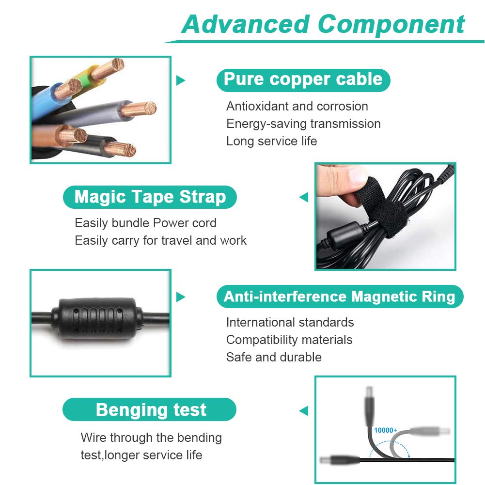 HKY AirMini 20W power supply warranty and reliable wall plug.