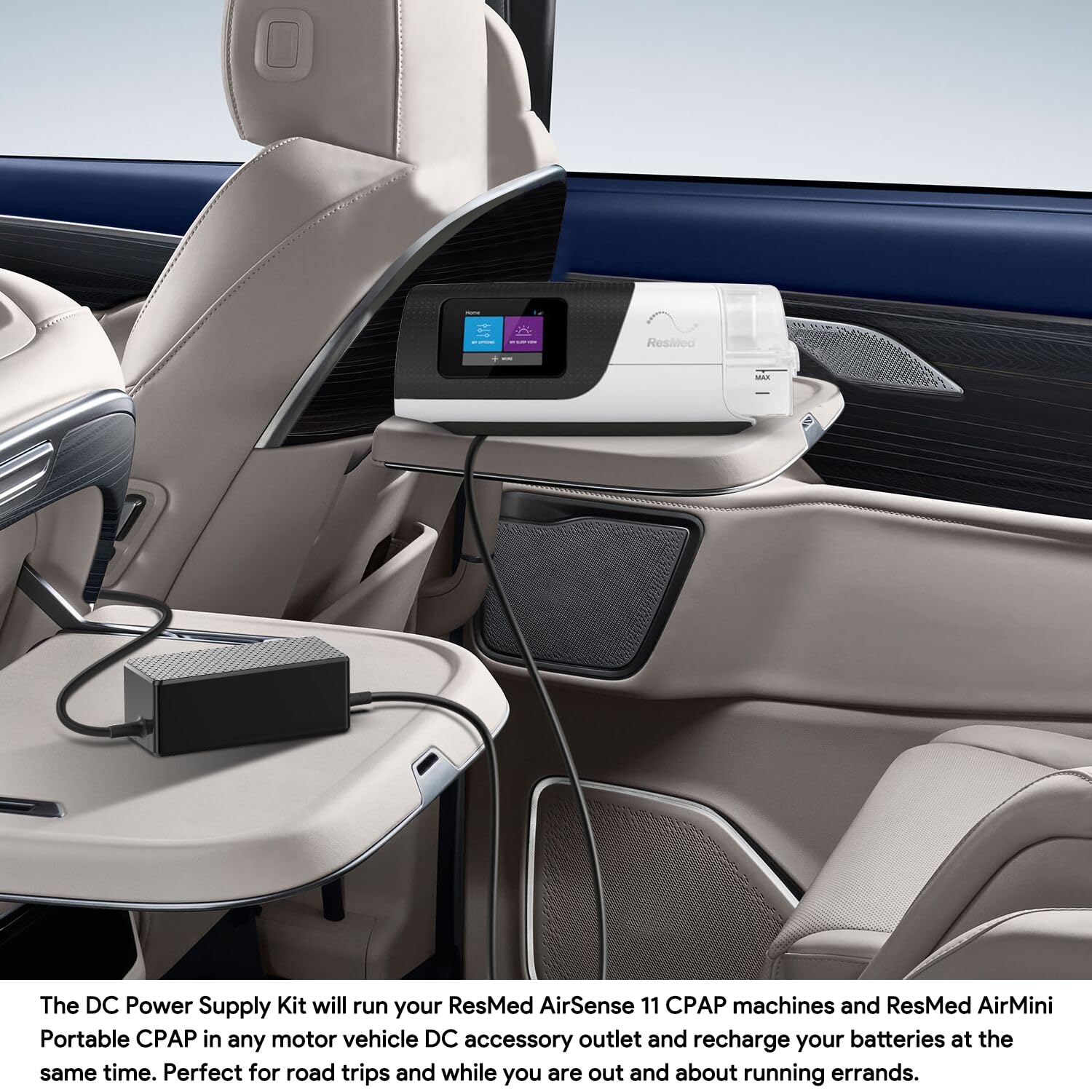 HKY AirMini compatibility for portable CPAP use