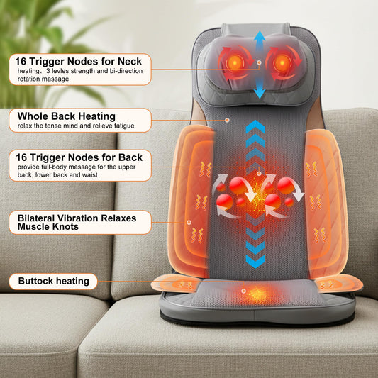 hlthsky neck massager adjustable height enables precise neck comfort