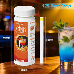 HMGDZ Spiked Drink Test Strips work with wine, beer, cocktails and more