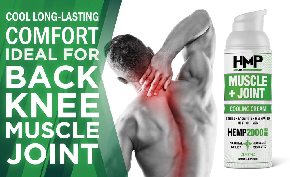 HMP Brands hemp cream 2000mg absorbs quickly for post-workout recovery