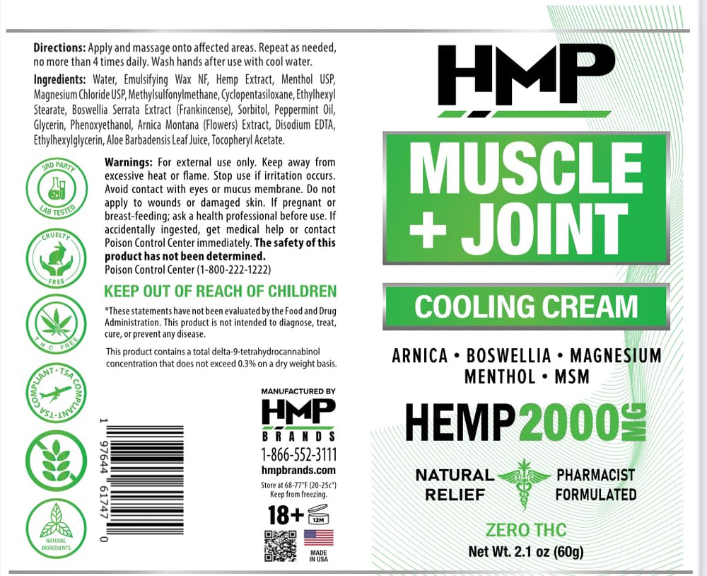 HMP Brands USA-made facility badge signals quality