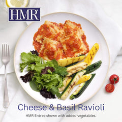 HMR Entrees Ready-in-60-Seconds pack showcases fast, convenient dinner option.