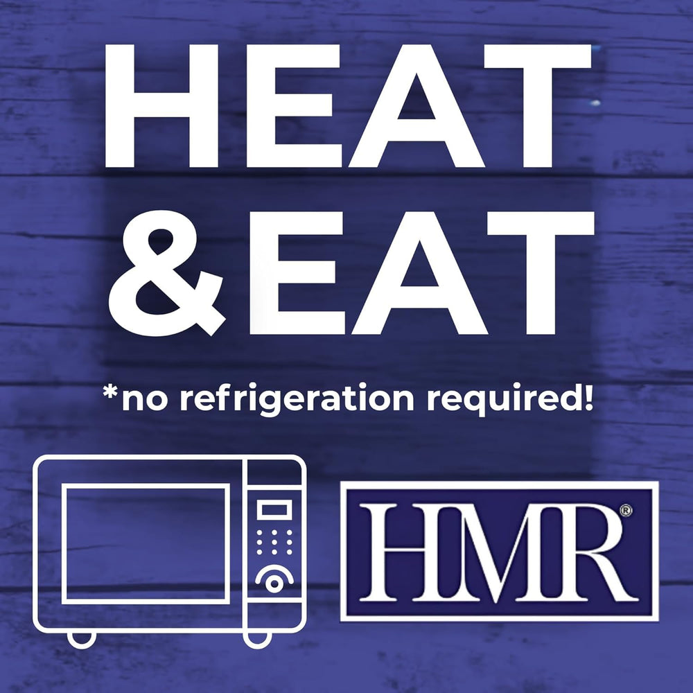 HMR Entrees Travel-ready pack fits busy schedules anywhere.