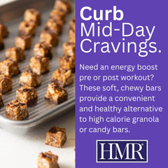 HMR Fudge Graham Protein Bar nutrition panel helps track calories