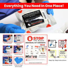 HMZ Medical iThrive trauma shears ready to cut away obstacles