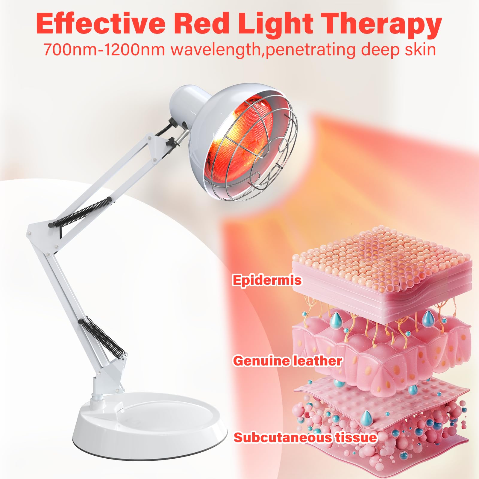 Hoakya lamp supports back, knee, and shoulder therapy at home