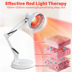 Hoakya lamp supports back, knee, and shoulder therapy at home