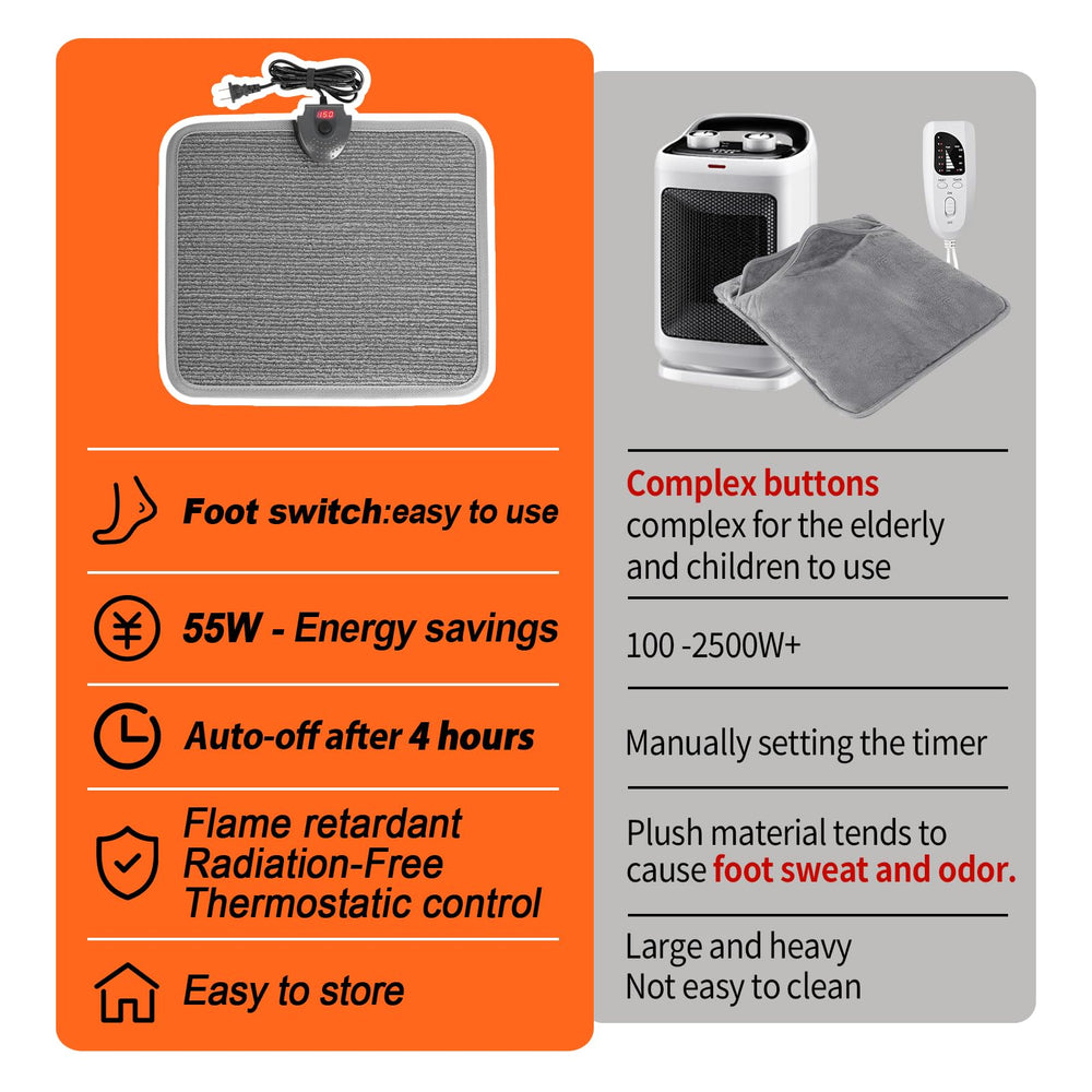 Hodeamy auto shut-off after 3 hours for safe energy use