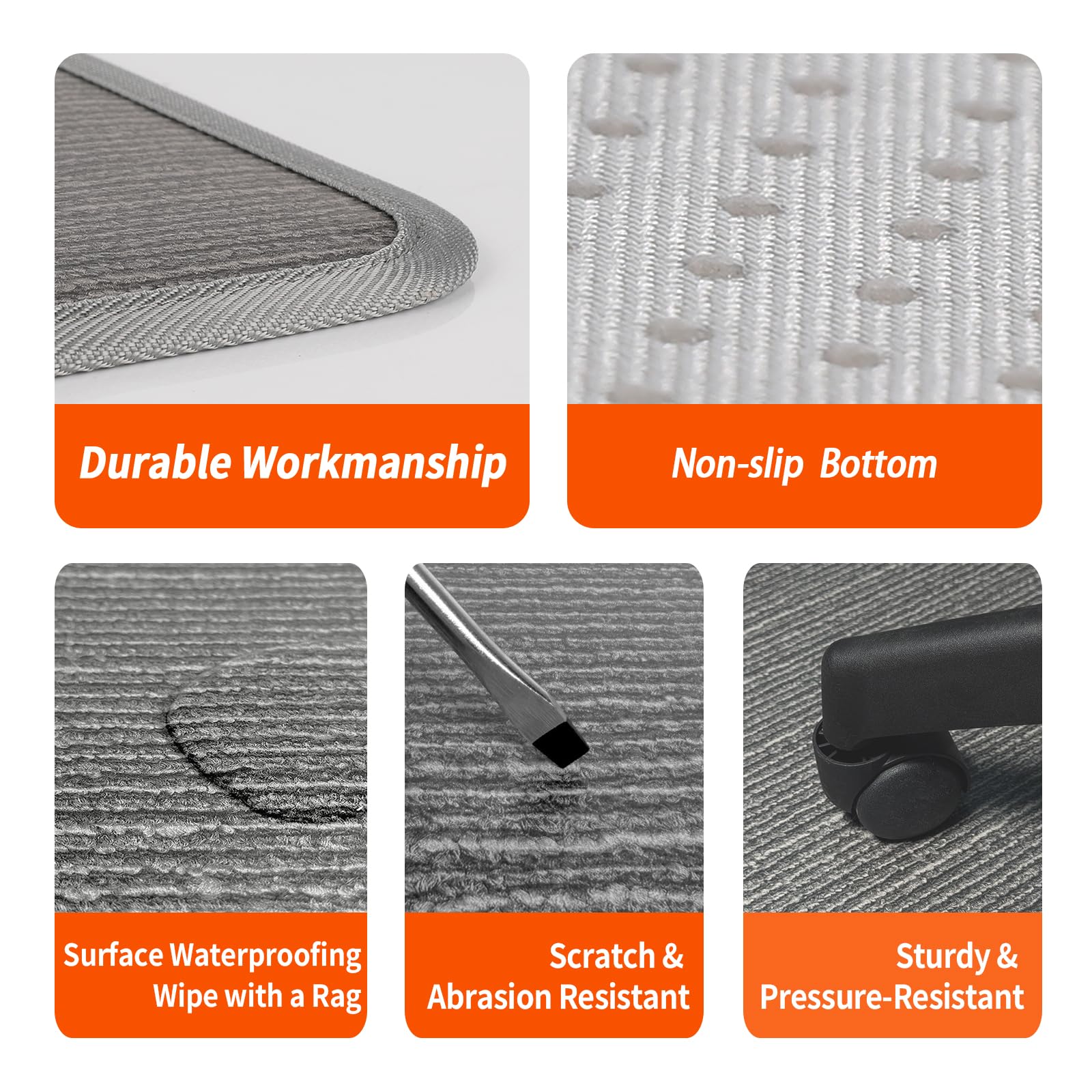 Hodeamy rubber-bottom prevents heat transfer and protects floors