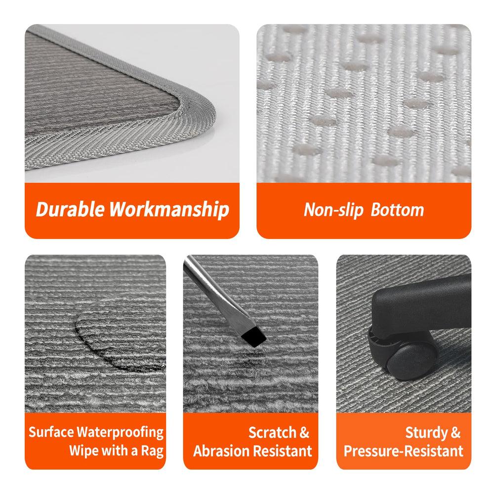 Hodeamy rubber-bottom prevents heat transfer and protects floors