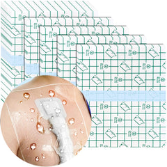 Hola Health dialysis port shower cover keeps the surgical area dry during showers
