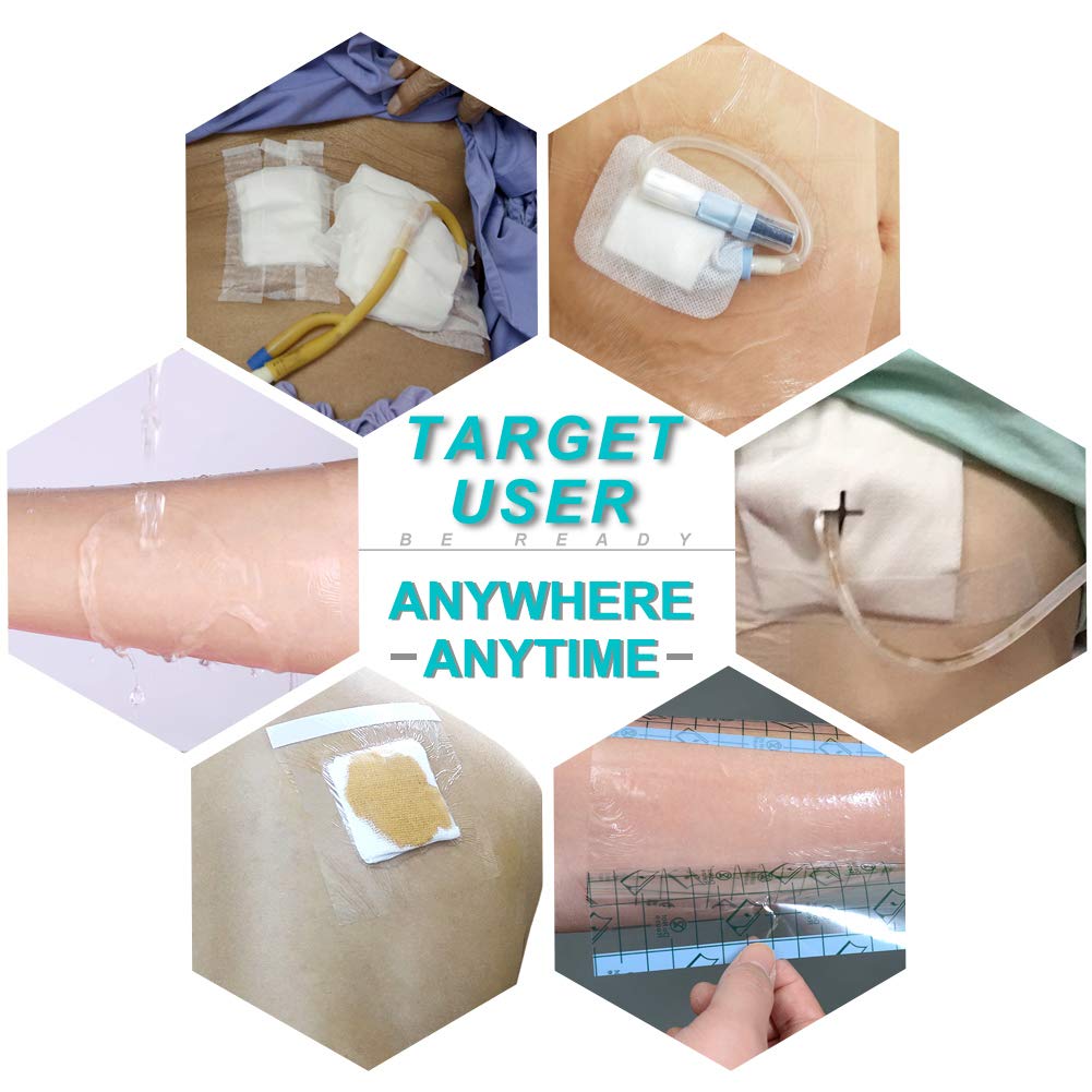 Hola Health feeding tube shield helps keep the tube site dry