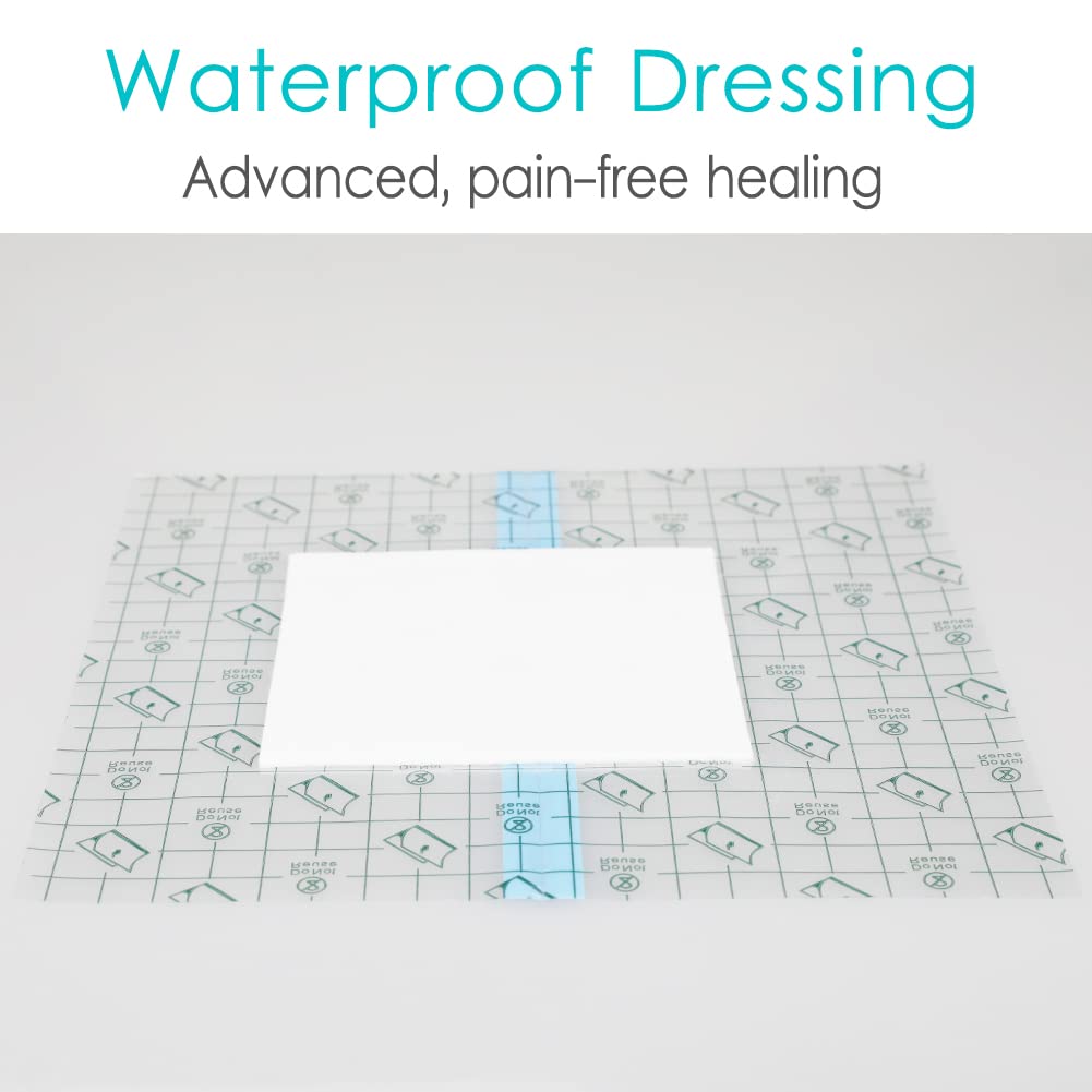Hola Health surgical incision shower cover keeps wounds dry during bathing.