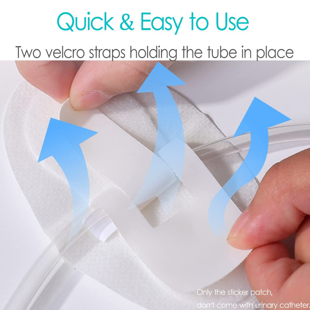 Hola Health Velcro-secure design allows easy tube adjustment while staying fixed.