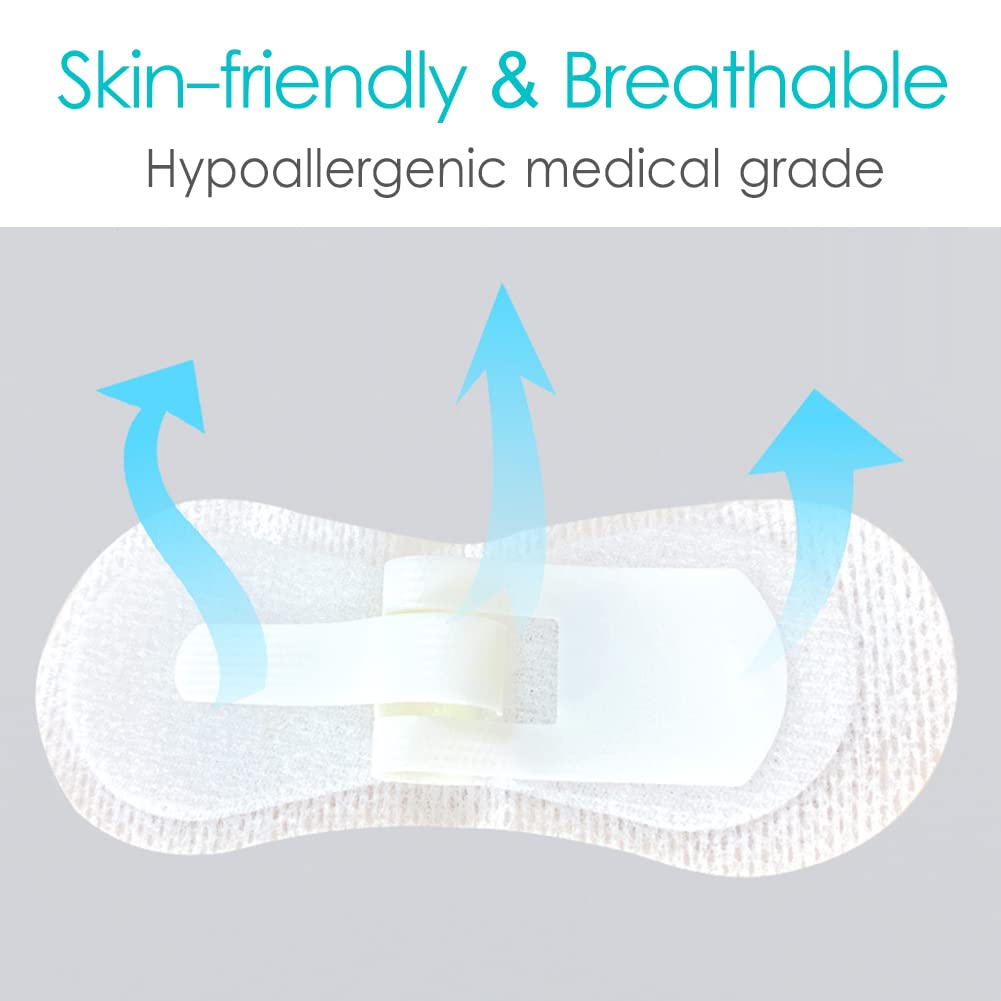 Hola Health waterproof dressing stays on during showers for reliable protection.