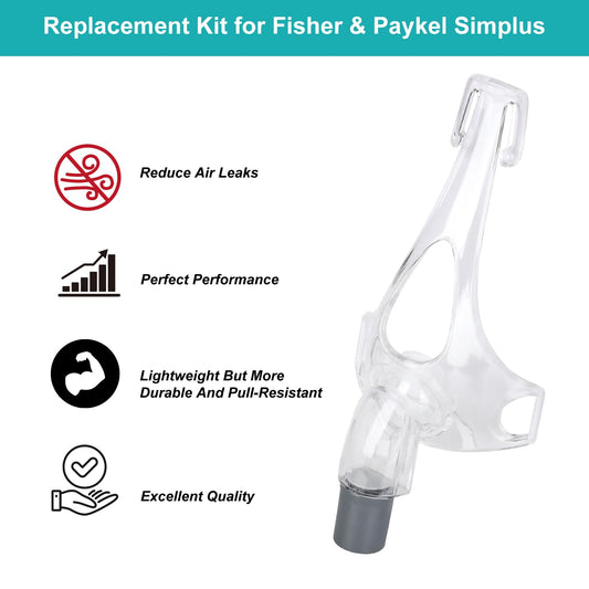 Holdly Simplus 360° rotation elbow for free movement.