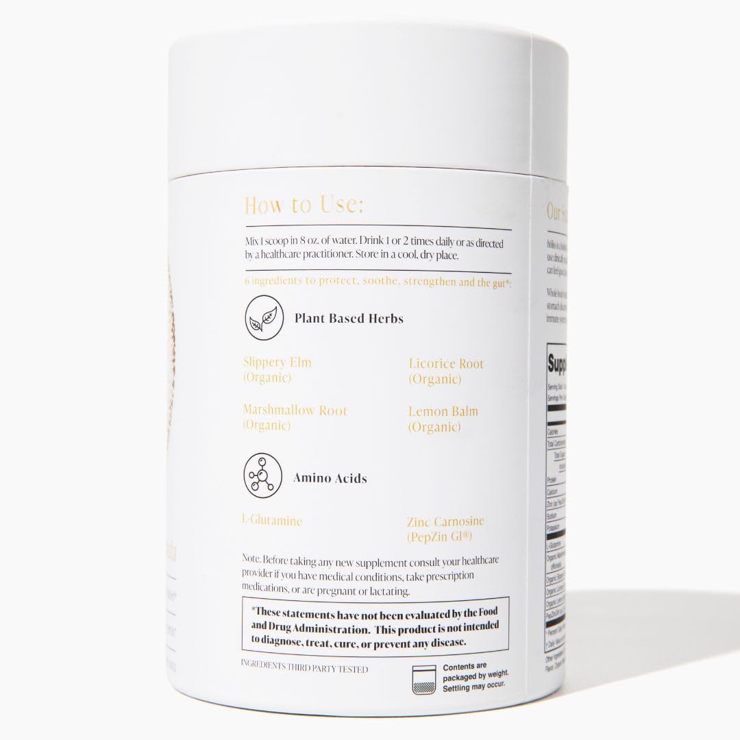 HOLISS transparent labels reassure gluten-free and non-GMO ingredient sourcing.
