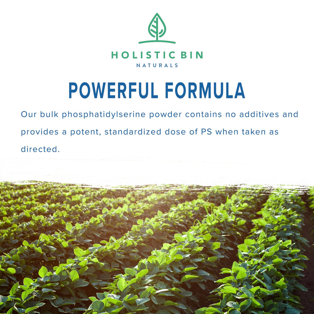 Holistic Bin phosphatidylserine powder scoop for daily routine