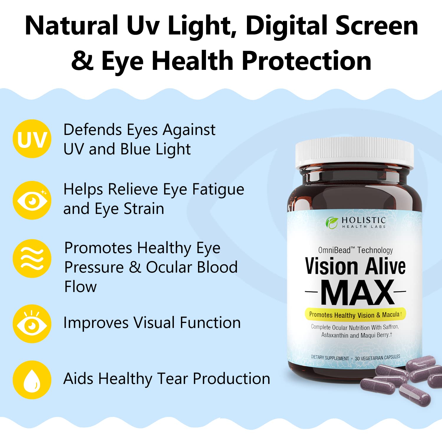 Vision Alive Max pack of 3 bottles; value bundle for ongoing use.