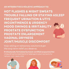 Holistic Viewpoint Colymph Balance label emphasizes plant-based formula for menopause support