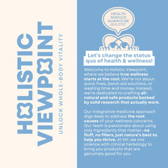 Holistic Viewpoint Dr. Tummy energy and focus via gut-brain axis.
