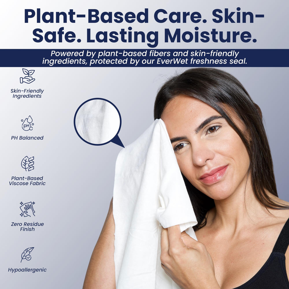 Holly Body Wipes rinse-free cleansing without water for camping and hiking