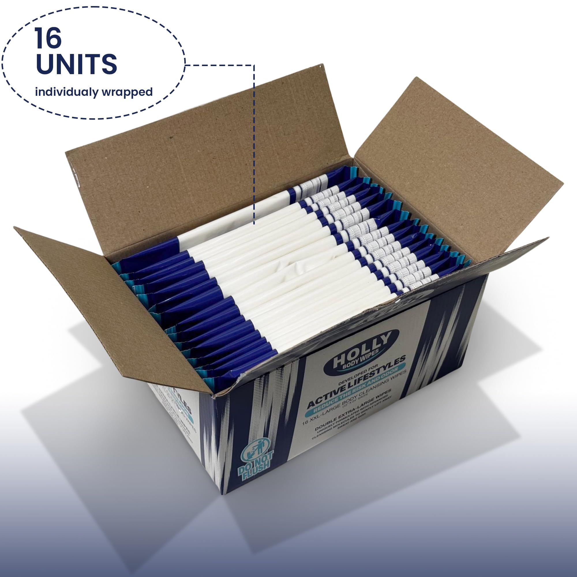Holly Body Wipes survival kit essential for quick cleanup