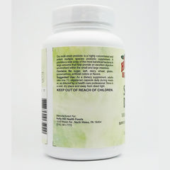 Holly Hill Suprema Dophilus label shows dairy-free and gluten-free features.
