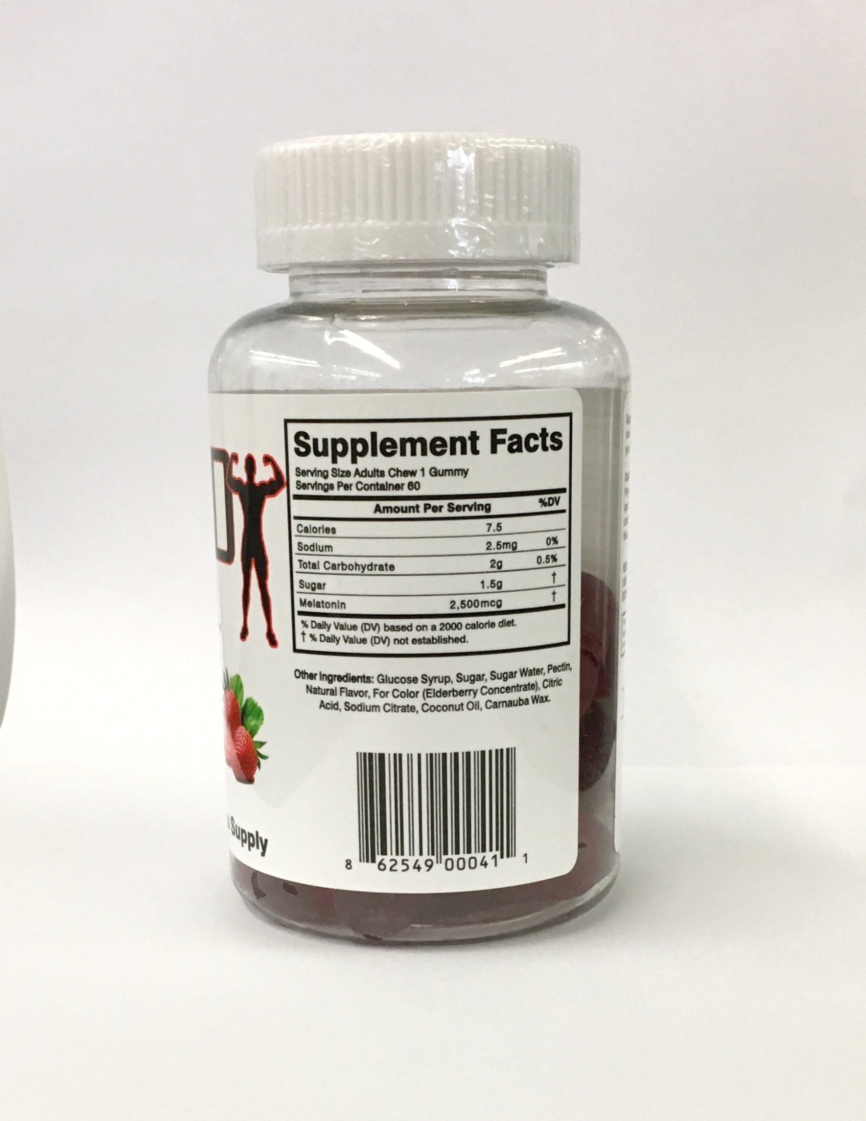 Hollywood Pro Melatonin Gummies on nightstand ready for calming routine.