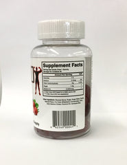 Hollywood Pro Melatonin Gummies on nightstand ready for calming routine.