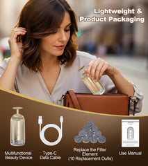 Holsn facial massager as a thoughtful self-care gift for loved ones.