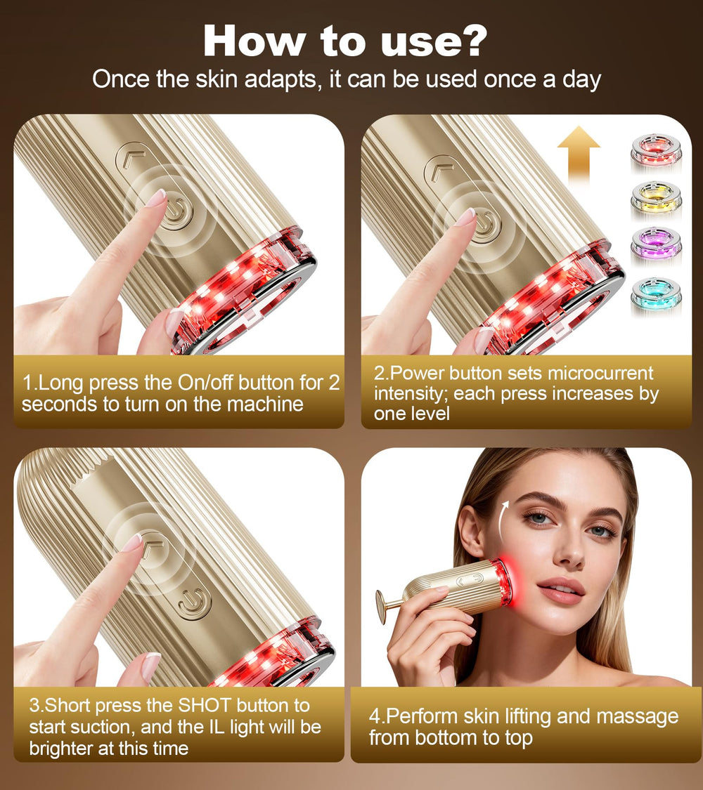 Holsn packaging includes massager, USB-C cable, manual, replacement filters for easy setup.