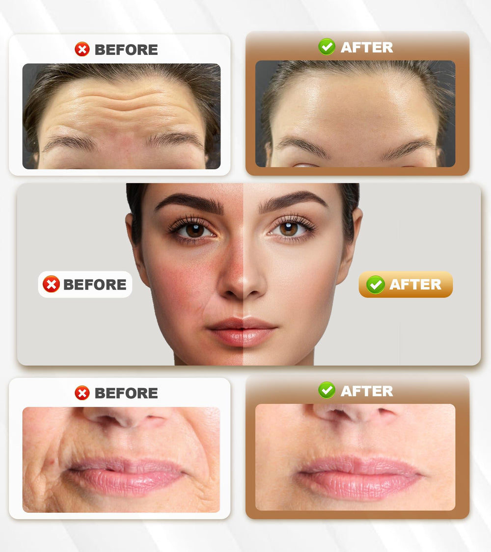 Holsn Red Light Therapy glow on skin for comforting facial use