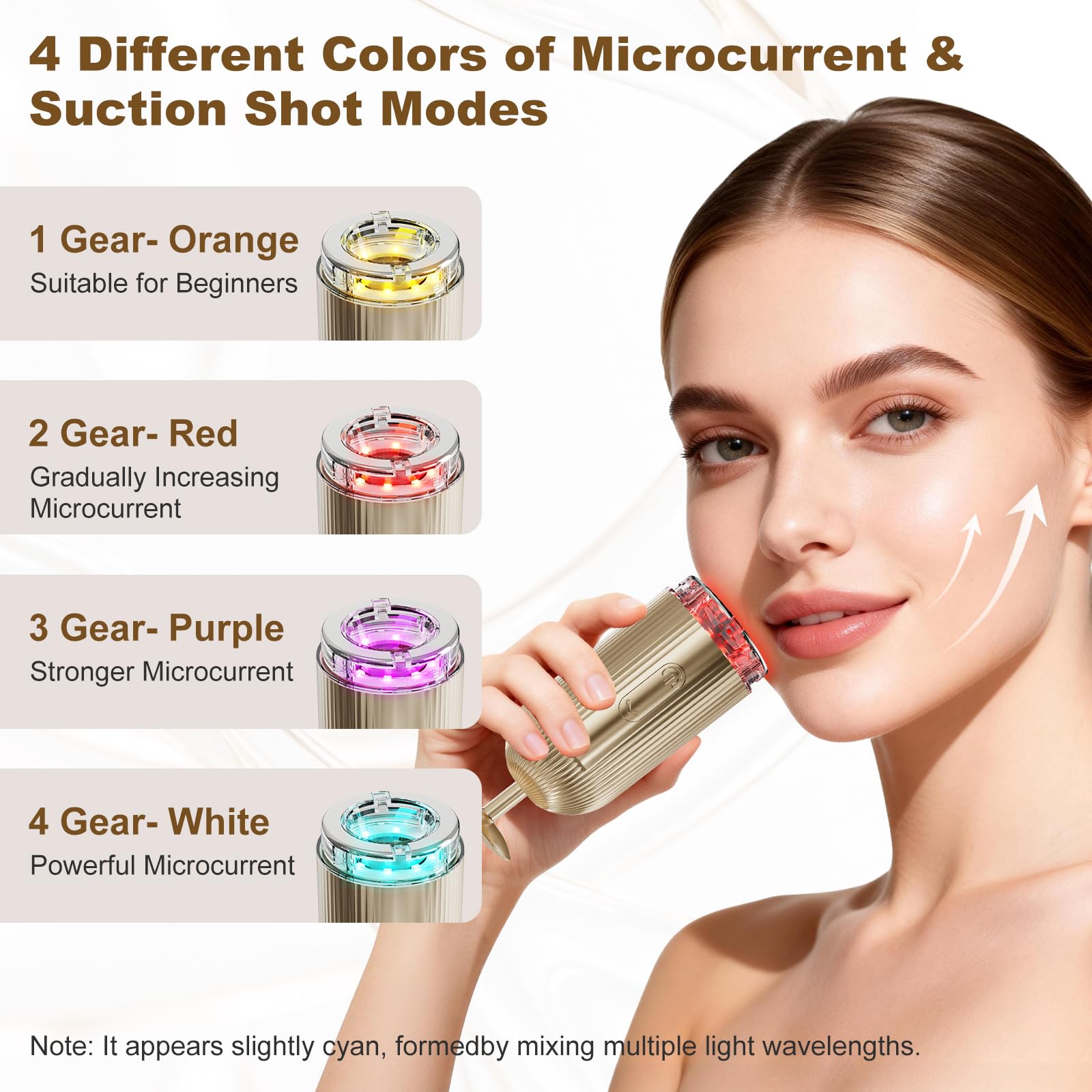 Holsn Suction Shot Mode closeup showing targeted contouring