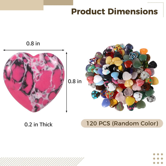Homaisson heart stones polished and hand-carved for tactile meditation and safe handling.