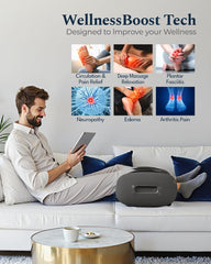 HomeCare foot massager LCD panel for simple control