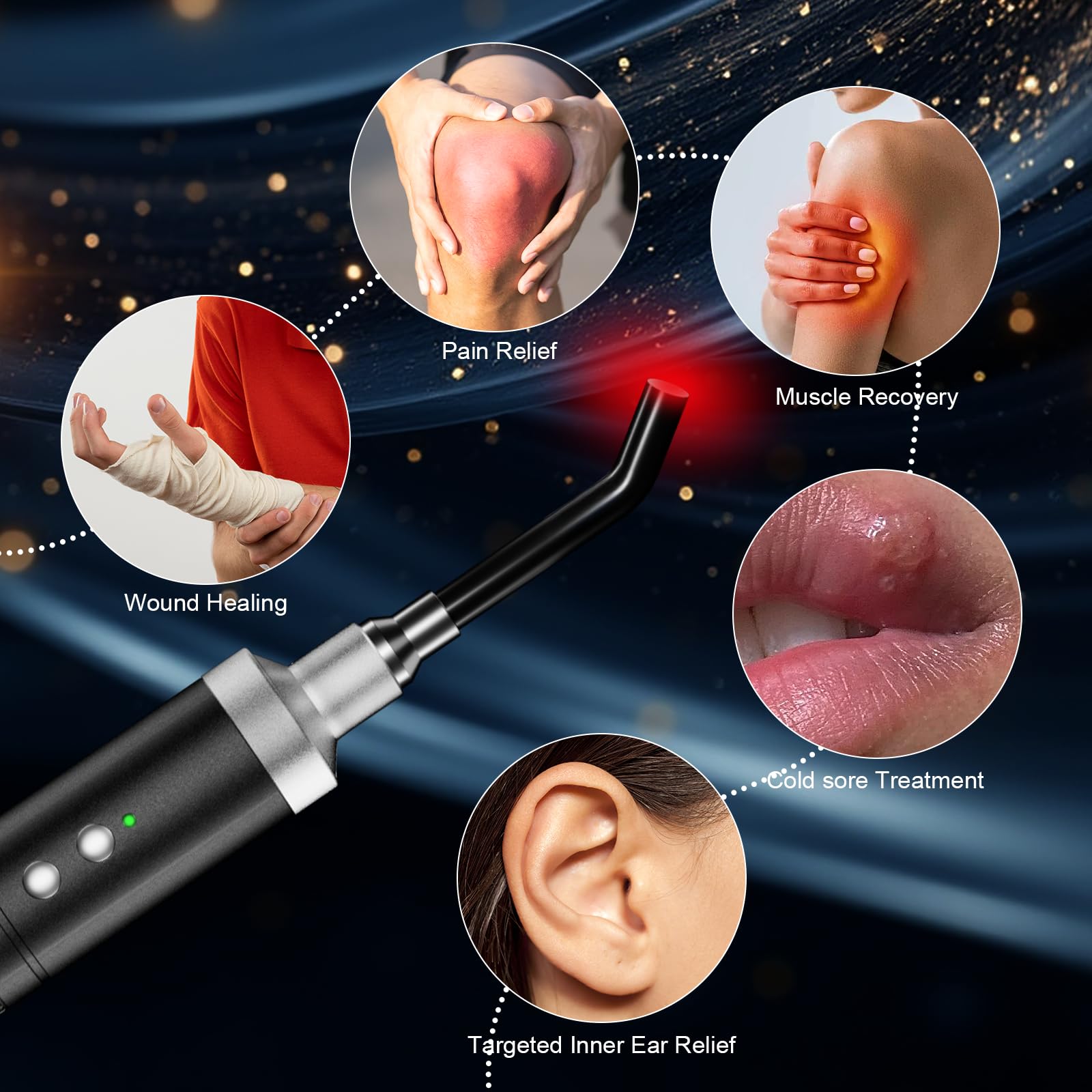 HomeCare wand features automatic shut-off for safety.