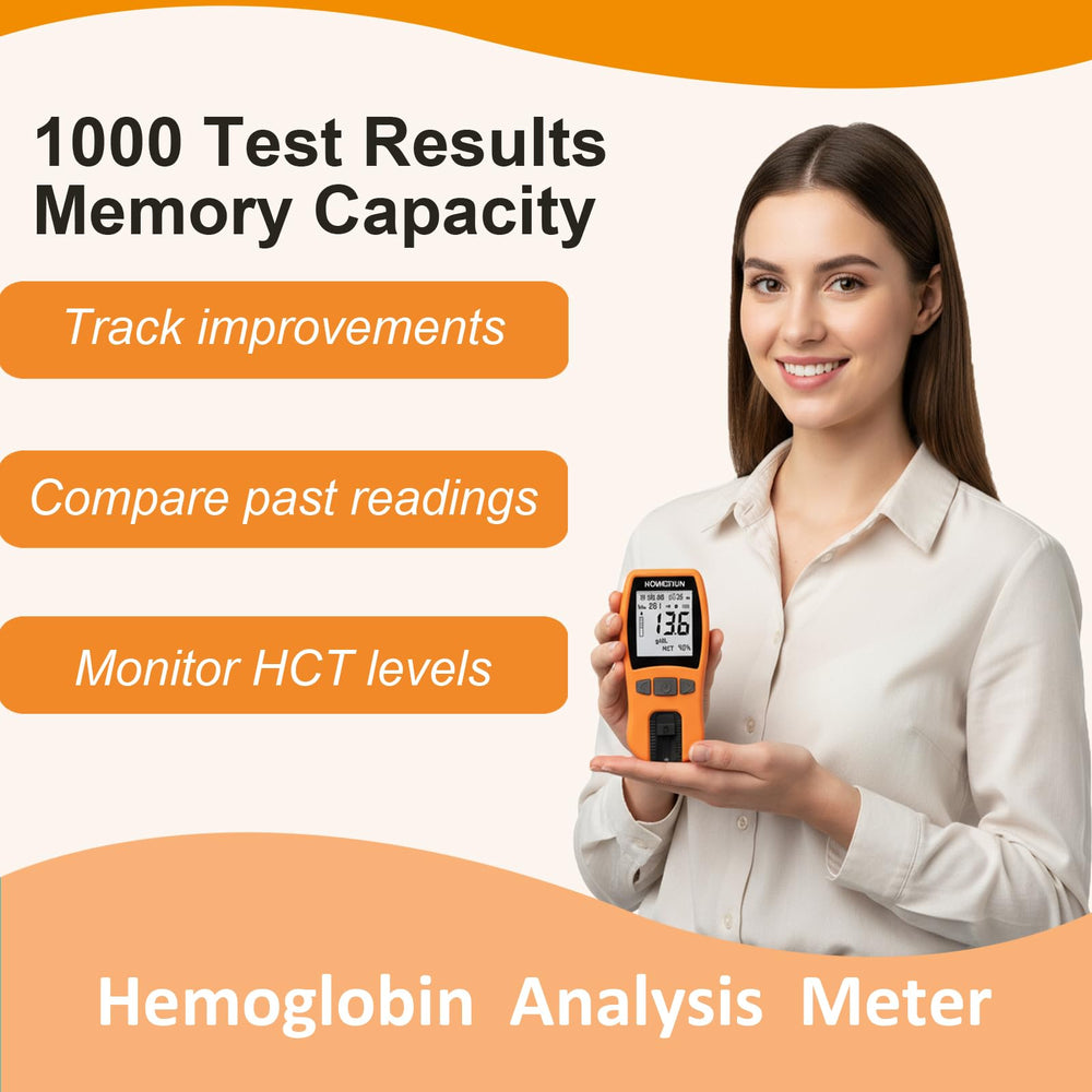 HOMEDSUN HSBHM-202 auto-eject feature reduces contact with used strips.