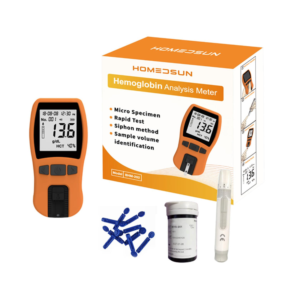 HOMEDSUN HSBHM-202 portable design suits travel and daily tracking.
