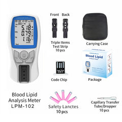HOMEDSUN HSLPM-102 compact display for fast results at home