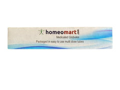 HomeoMart Ambra Grisea packaging highlights natural dilutions.