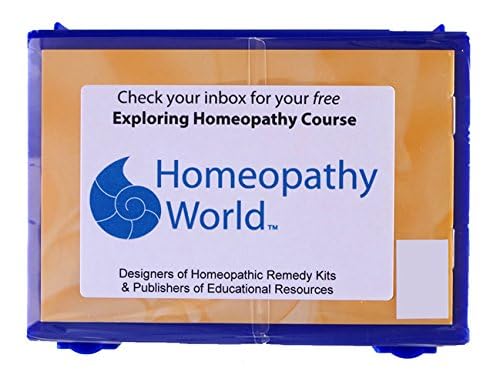 Homeopathy World 18 Remedy Starter Kit lactose-free pills for easy dosing.
