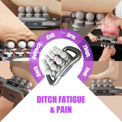Homlume massage gun quiet operation supports relaxation anywhere