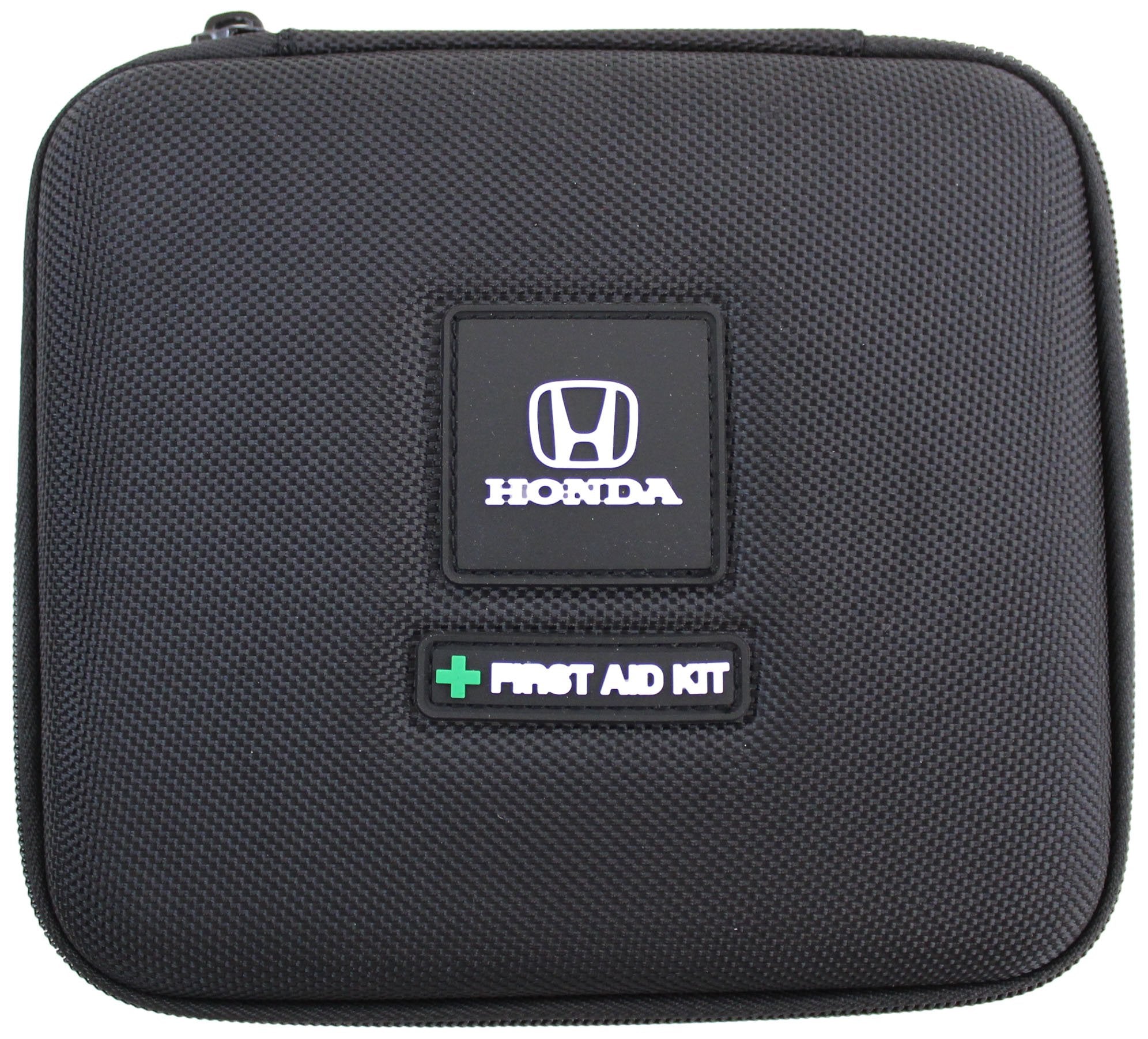 Honda first aid kit compact case keeps essentials organized for travel.