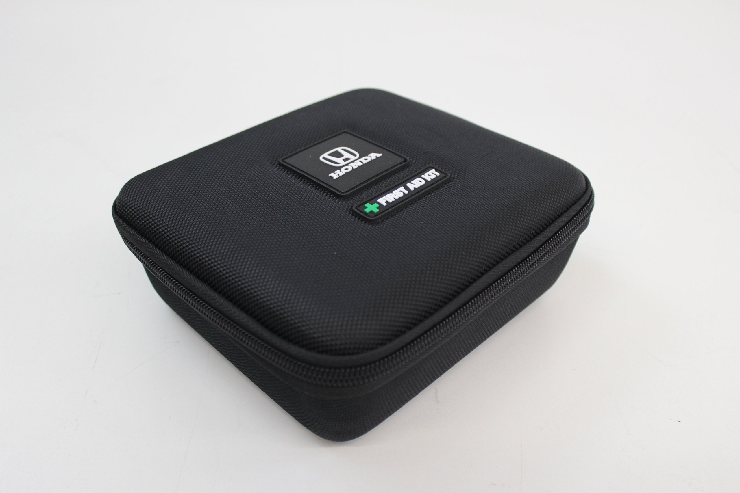 Honda first aid kit contents view shows comprehensive safety supplies.