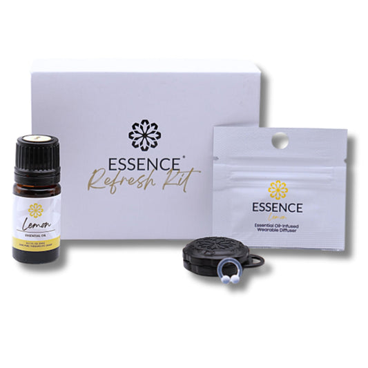 HONÉ Essence wearable-diffuser-lemon-ring demonstrates discreet aromatherapy on the go.